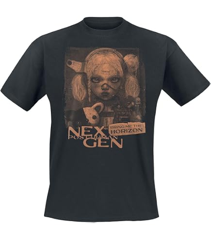Amazon.com: Bring Me The Horizon T Shirt Green Nex Gen Logo